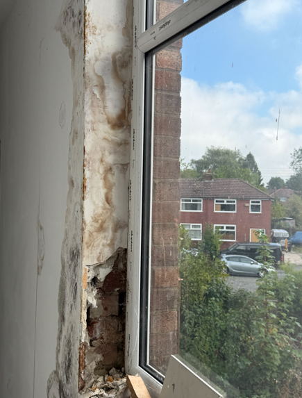 Internal structural detail reviewed during an inspection